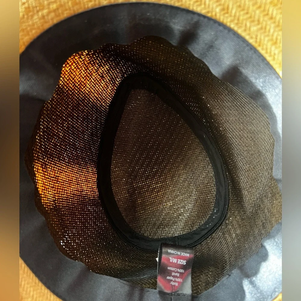 Target Fedora Tan Hat Size M/L